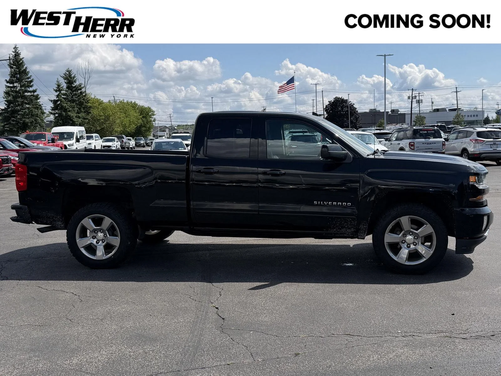 Used 2018 Black Chevrolet LT image 1