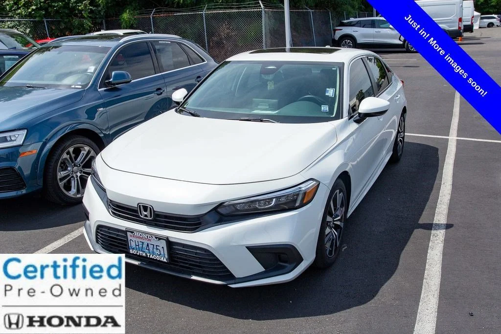 Certified Used 2023 Platinum White Pearl Honda 1.5T EX BD image 28