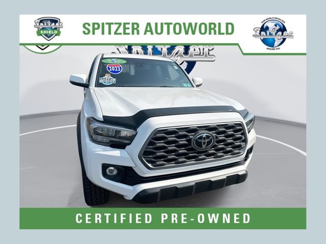 White 2023 Toyota Tacoma Pickup Truck