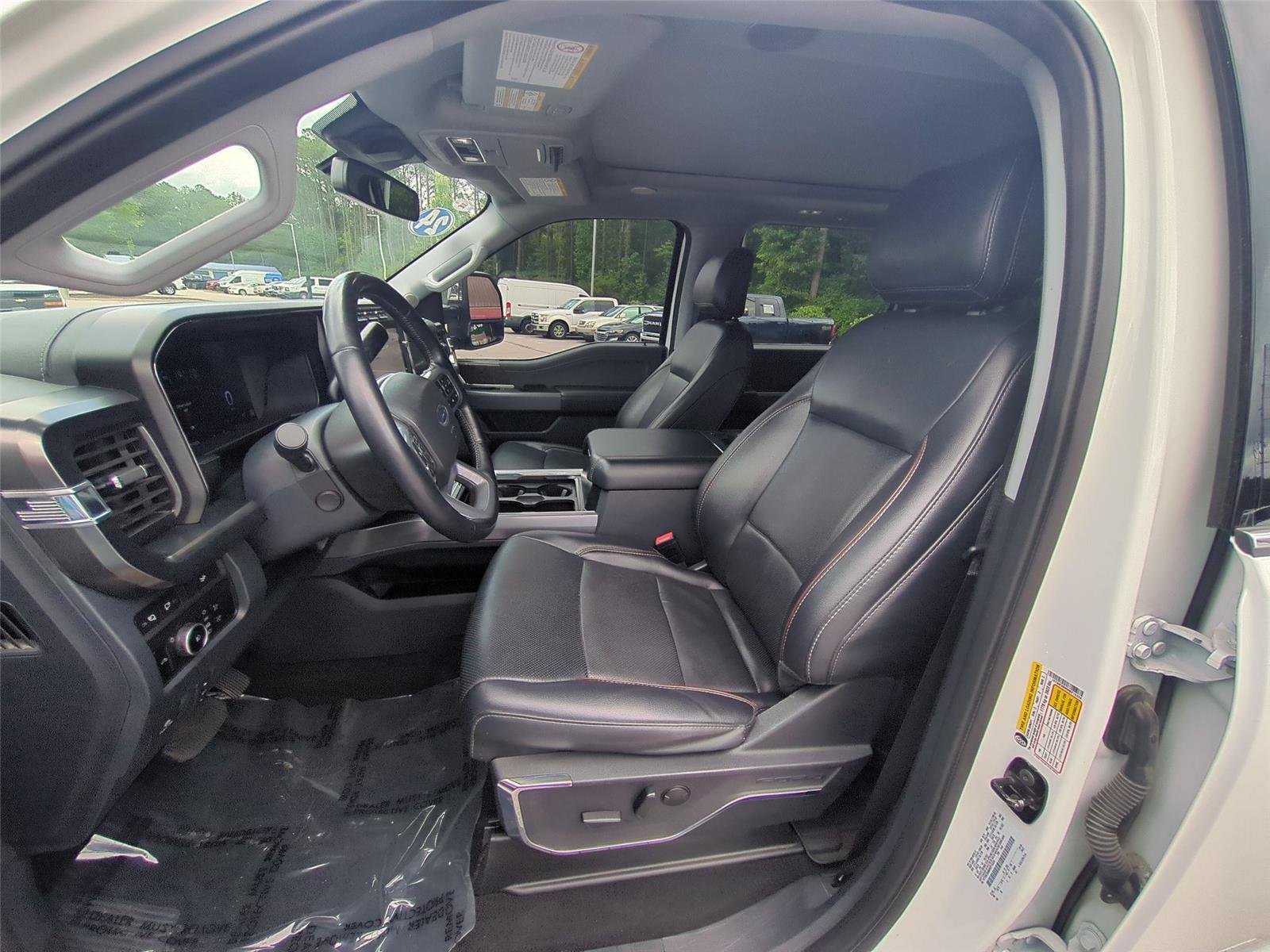 Used 2024 Star White Metallic Tri-Coat FORD  image 18