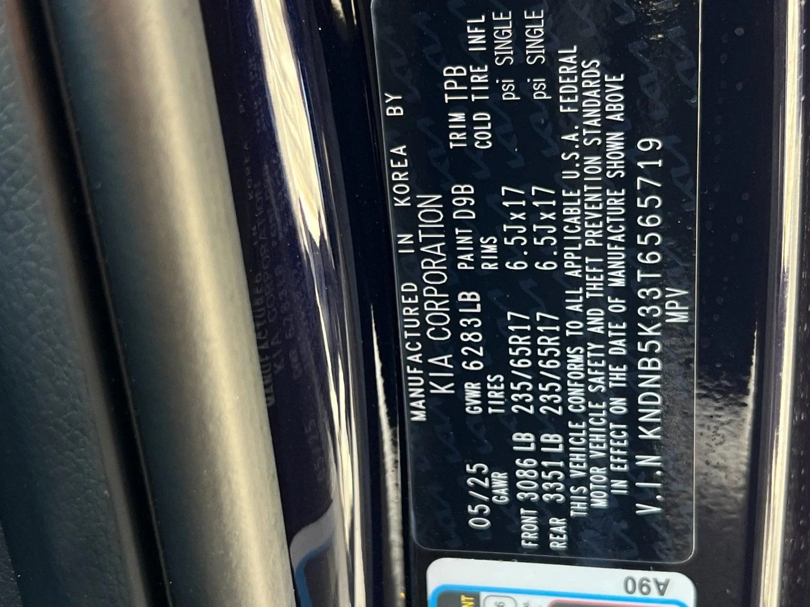 Certified Used 2026 Blue Kia LXS image 35