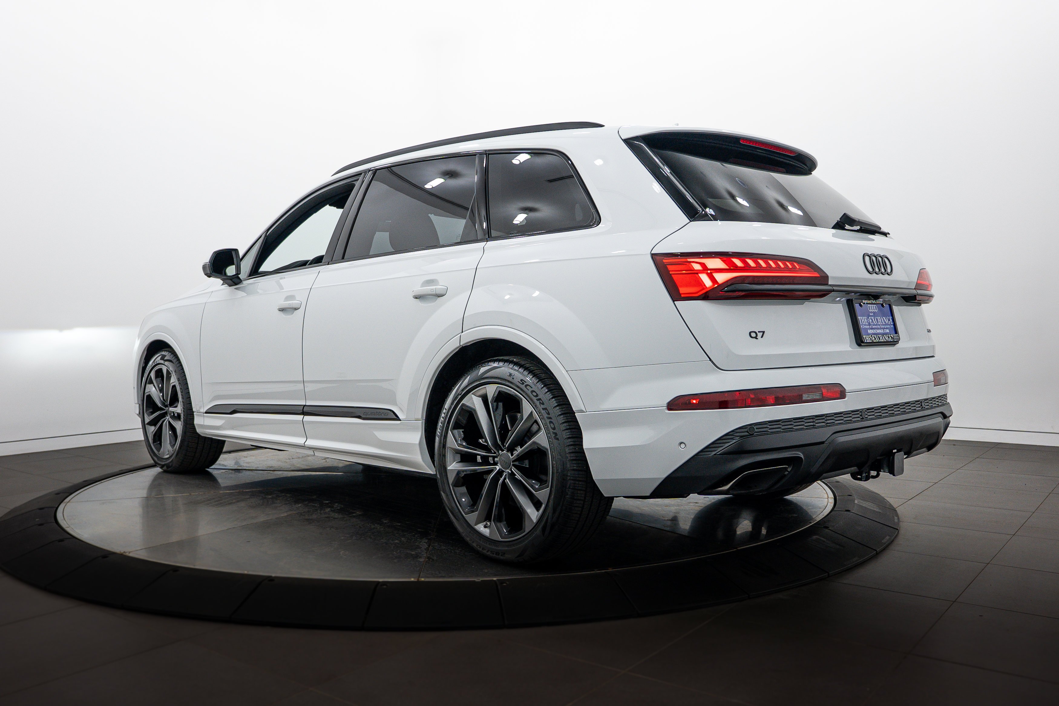 Used 2026 Glacier White Metallic Audi Premium Plus image 5