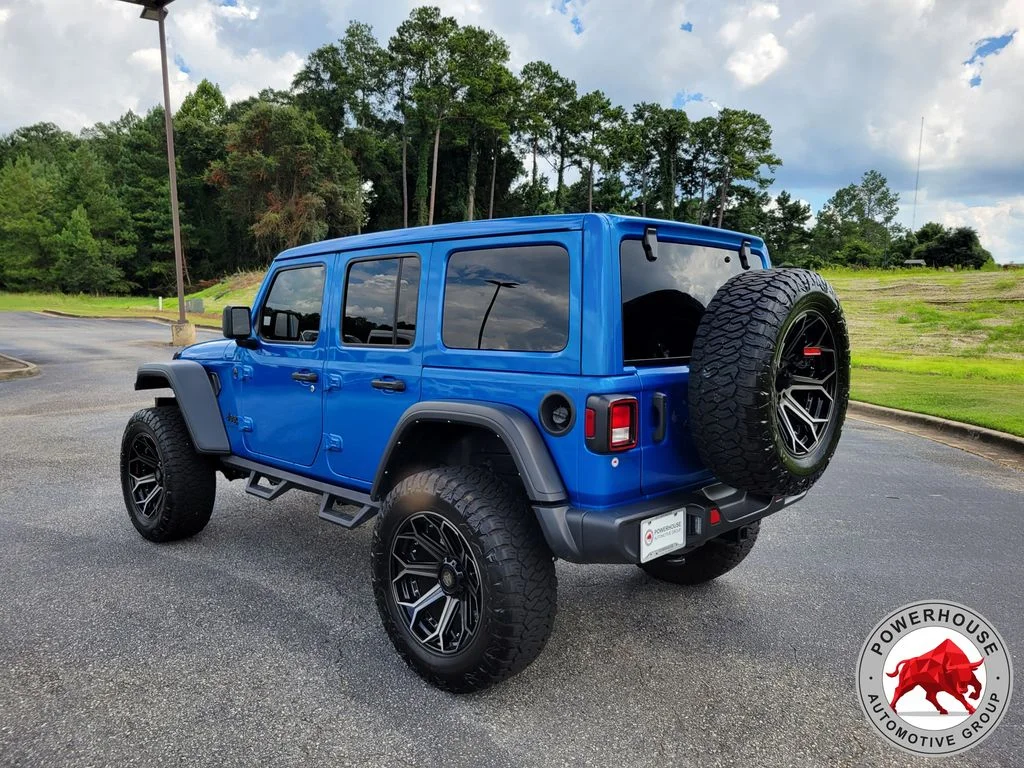 Used 2024 Blue Jeep Willys Wheeler image 3