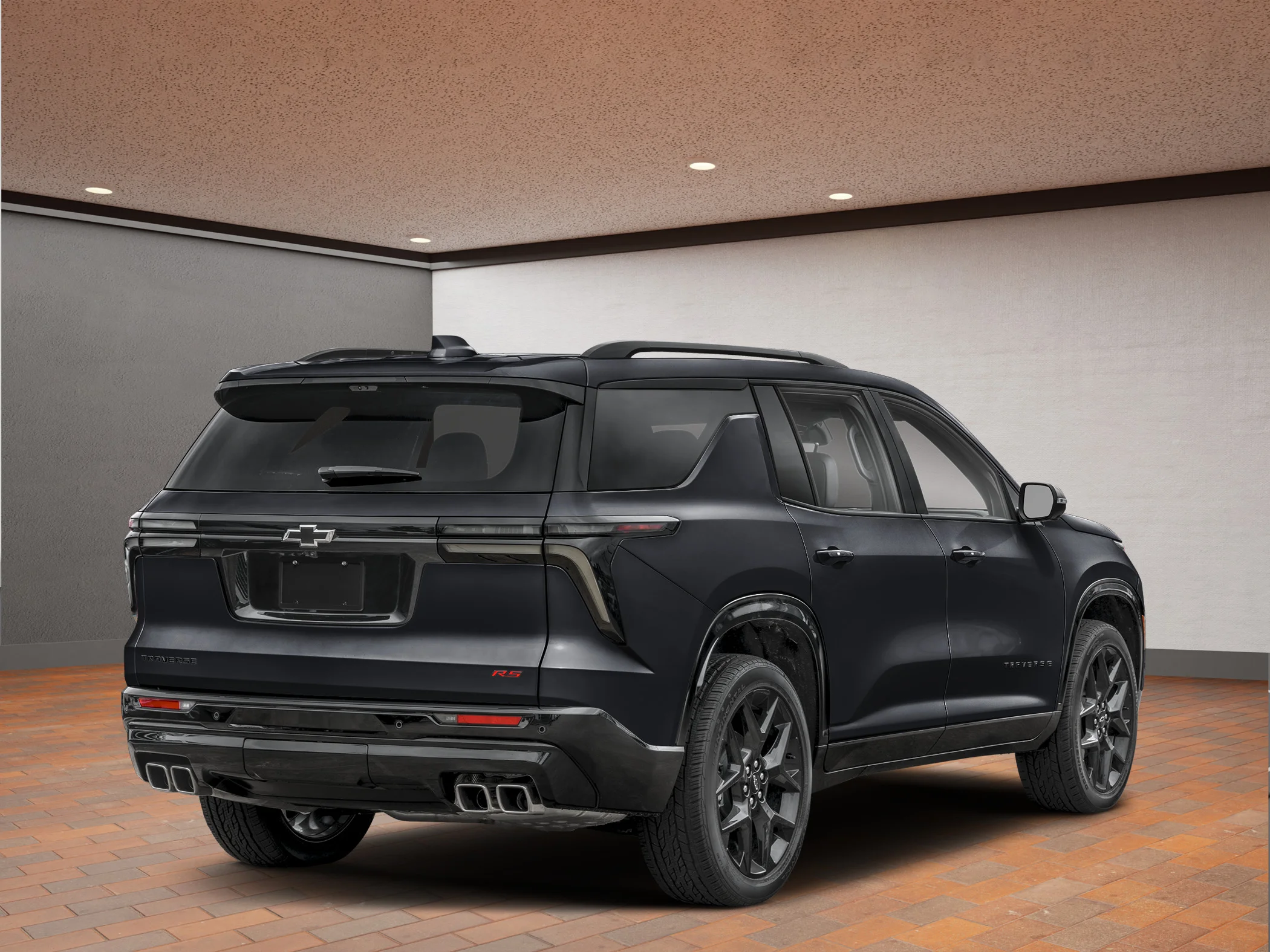 New 2026 Black Chevrolet AWD 4dr RS image 2