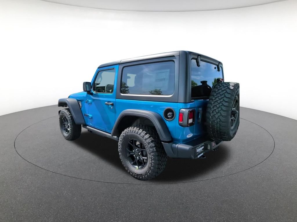 New 2026 Hydro Blue Pearl-Coat Exterior Paint Jeep Willys image 15