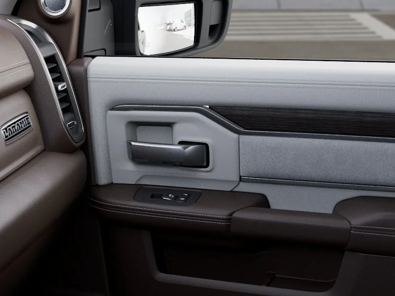 New 2026 Bright White Clear-Coat Exterior Paint RAM Laramie image 52