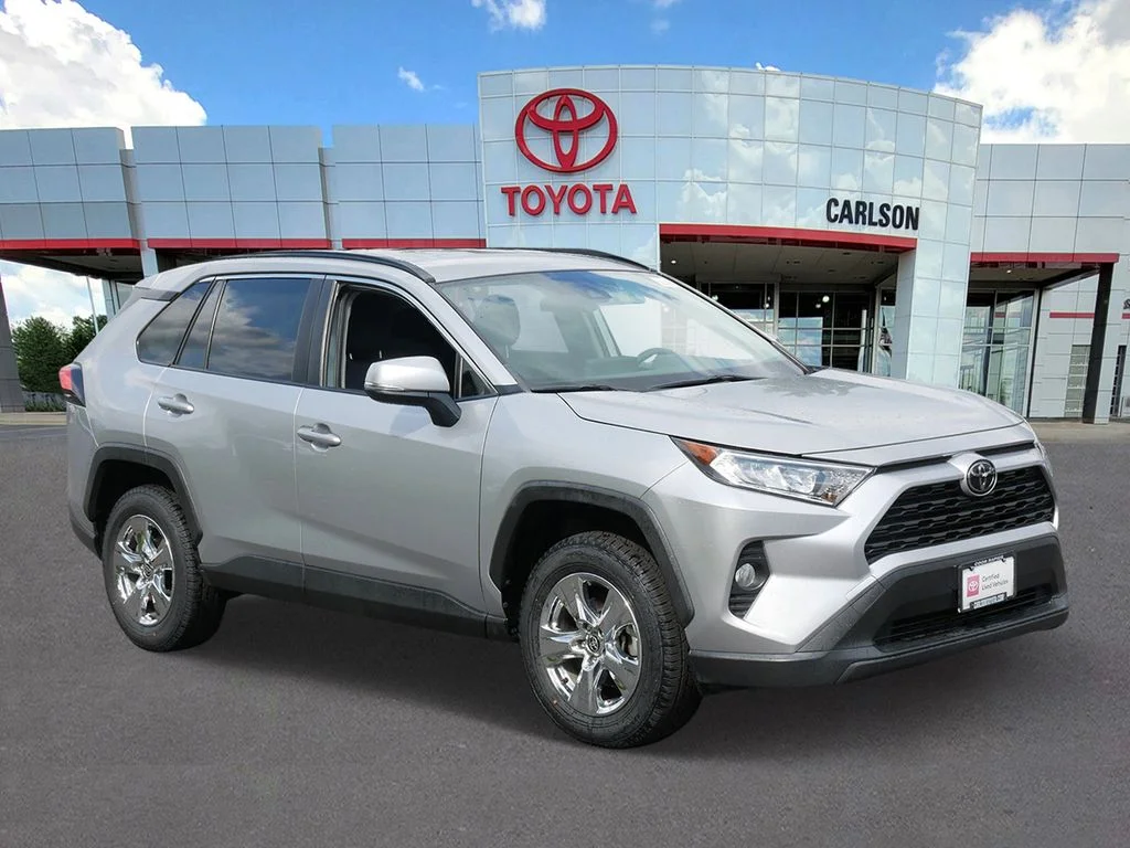 Certified 2020 Toyota RAV4 XLE with VIN JTMP1RFV0LJ025627 for sale in Minneapolis, Minnesota