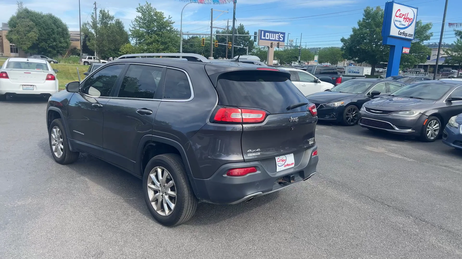 Used 2014 Grey Jeep 4WD LIMIT image 3