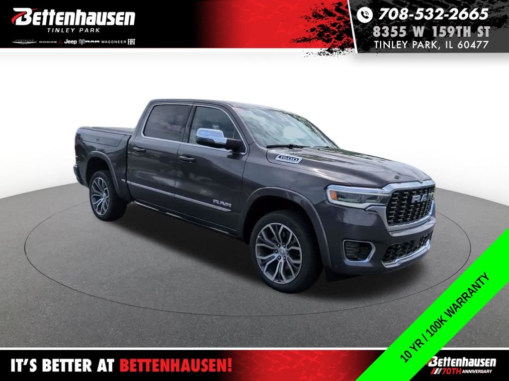 New 2026 Granite Crystal Metallic Clear-Coat Exterior Paint RAM Tungsten image 3