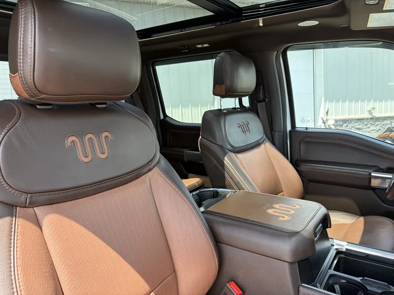 Used 2024 White Ford Super Duty King Ranch image 8