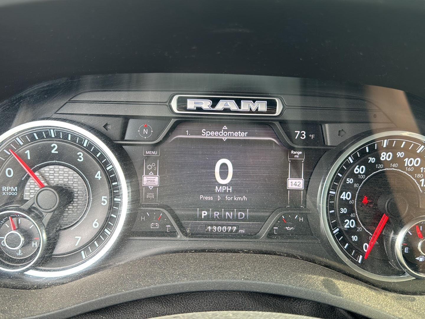Used 2019 Diamond Black Crystal Pearlcoat Ram Big Horn image 11