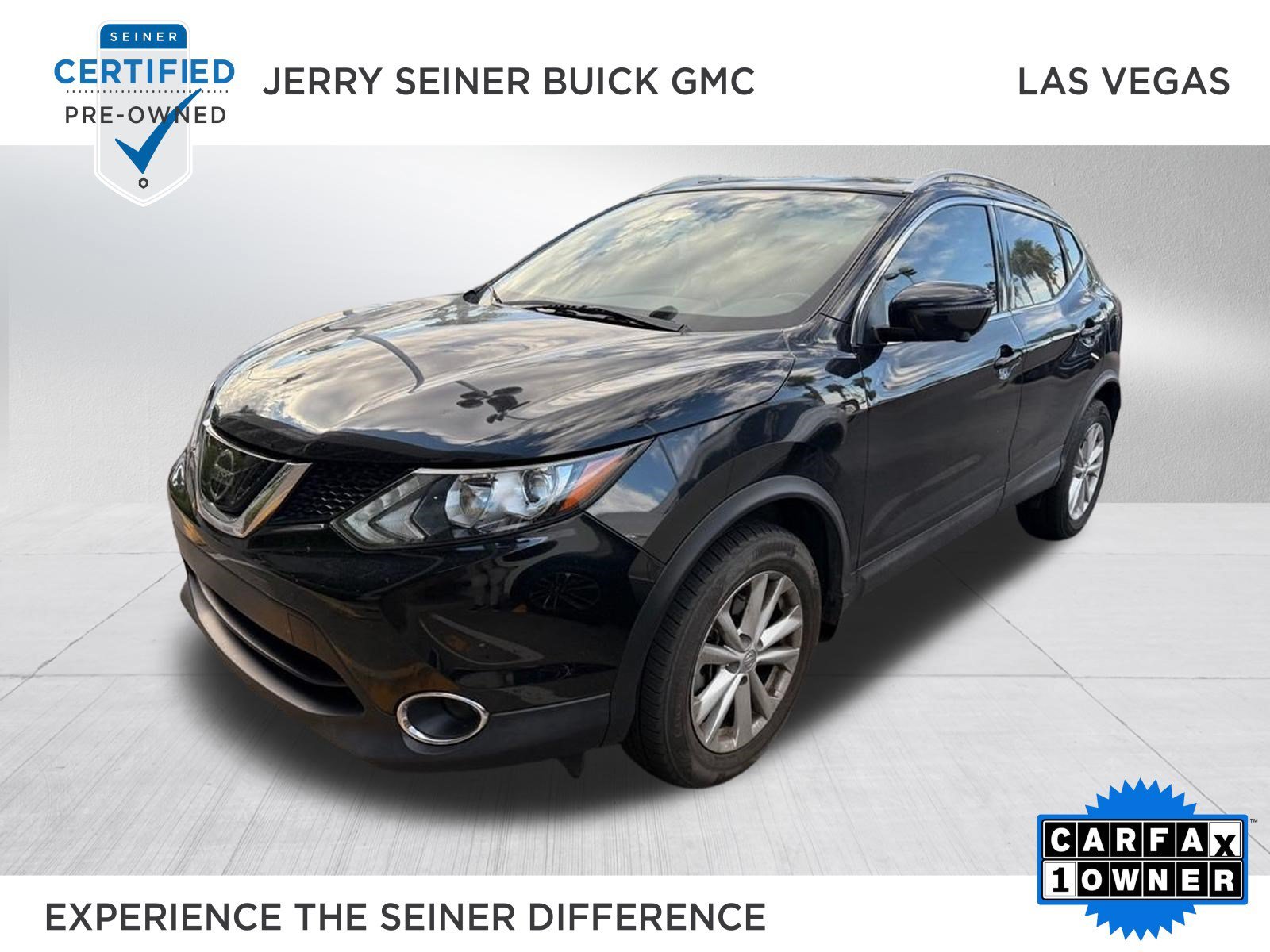 Used 2018 Magnetic Black Nissan SV image 1