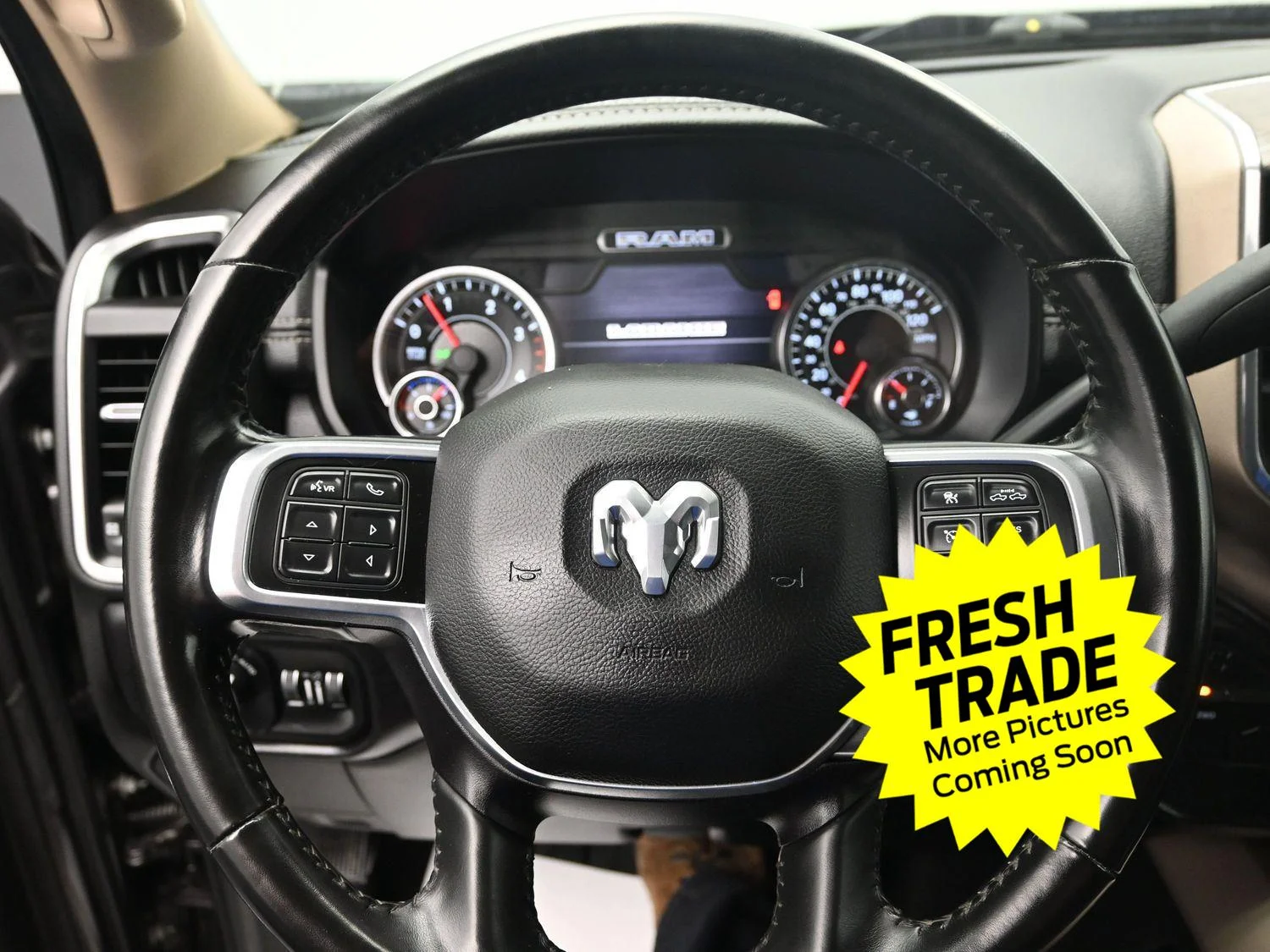 Used 2021 Granite Crystal Metallic Clearcoat Ram Laramie image 25