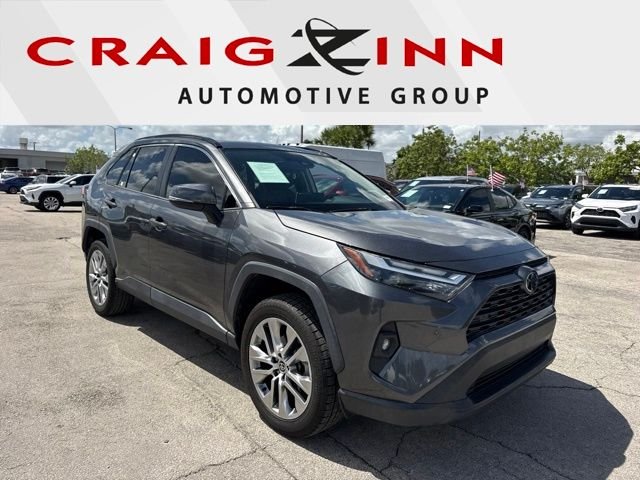Used 2022 Gray Toyota XLE Premium image 1