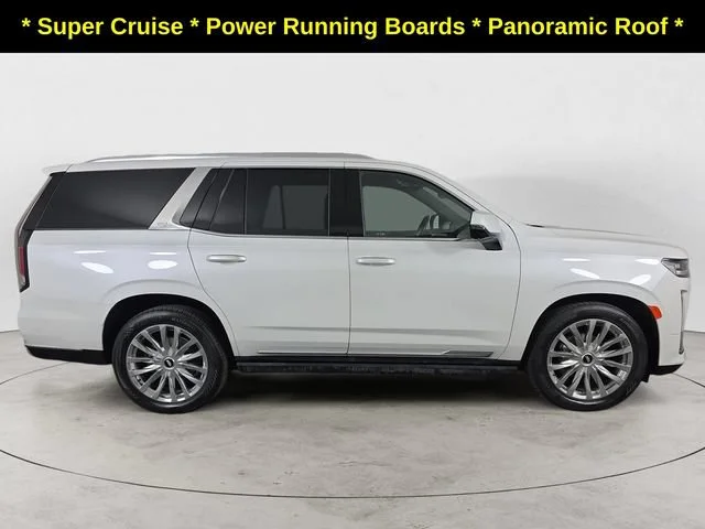 Used 2021 White Cadillac Premium Luxury image 6