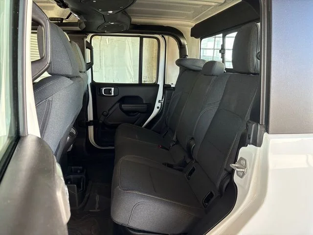Used 2024 Bright White Clearcoat Jeep Sport image 9