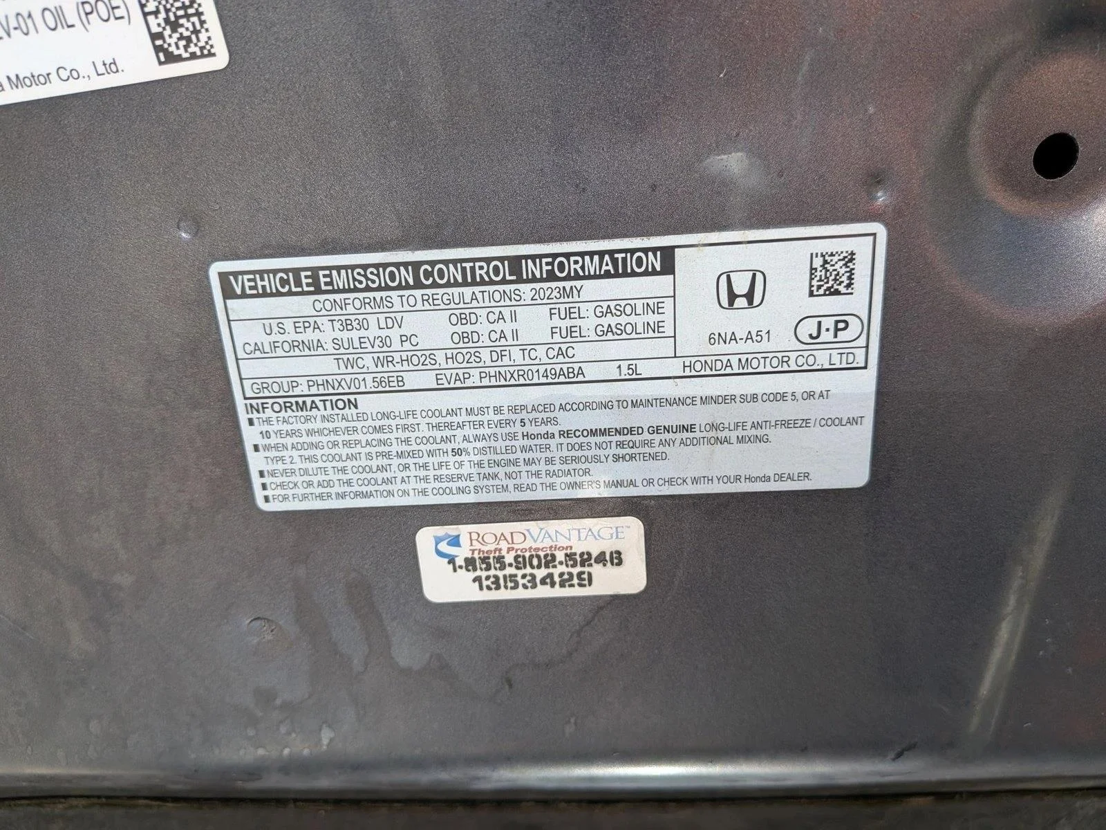 Used 2023 Black Honda EX image 24