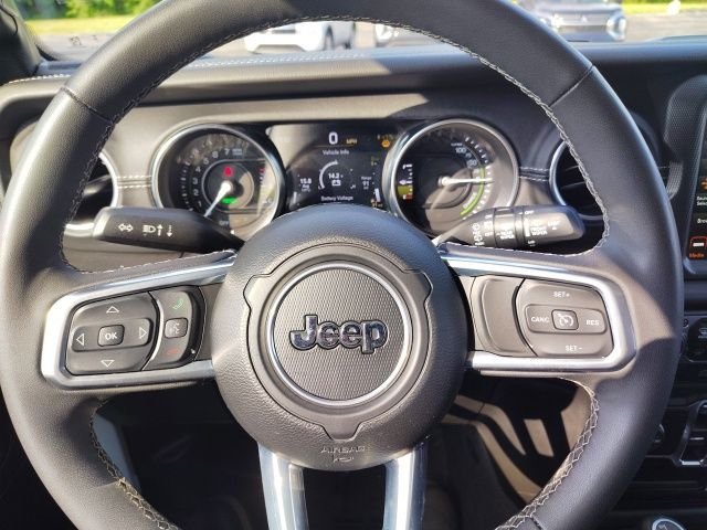 Used 2023 White Jeep Sahara 4xe image 15