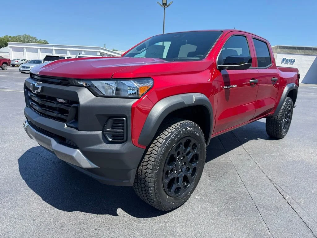 New 2026 Radiant Red Tintcoat Chevrolet Trail Boss image 4
