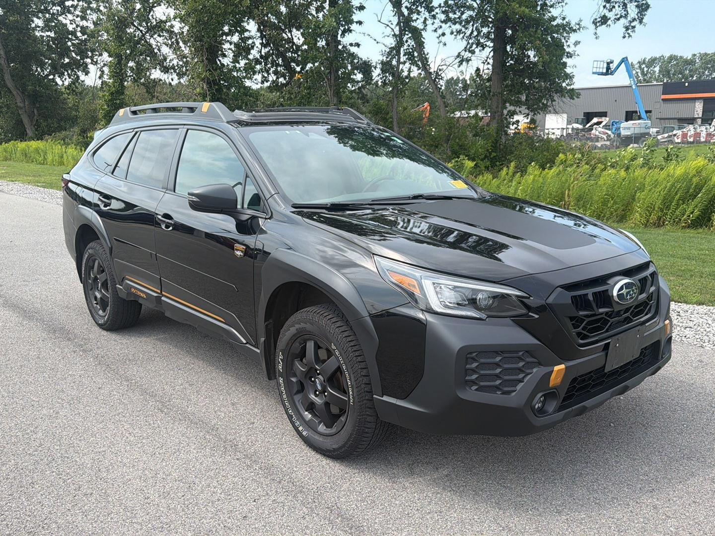 Used 2024 Crystal Black Silica Subaru Wilderness image 2