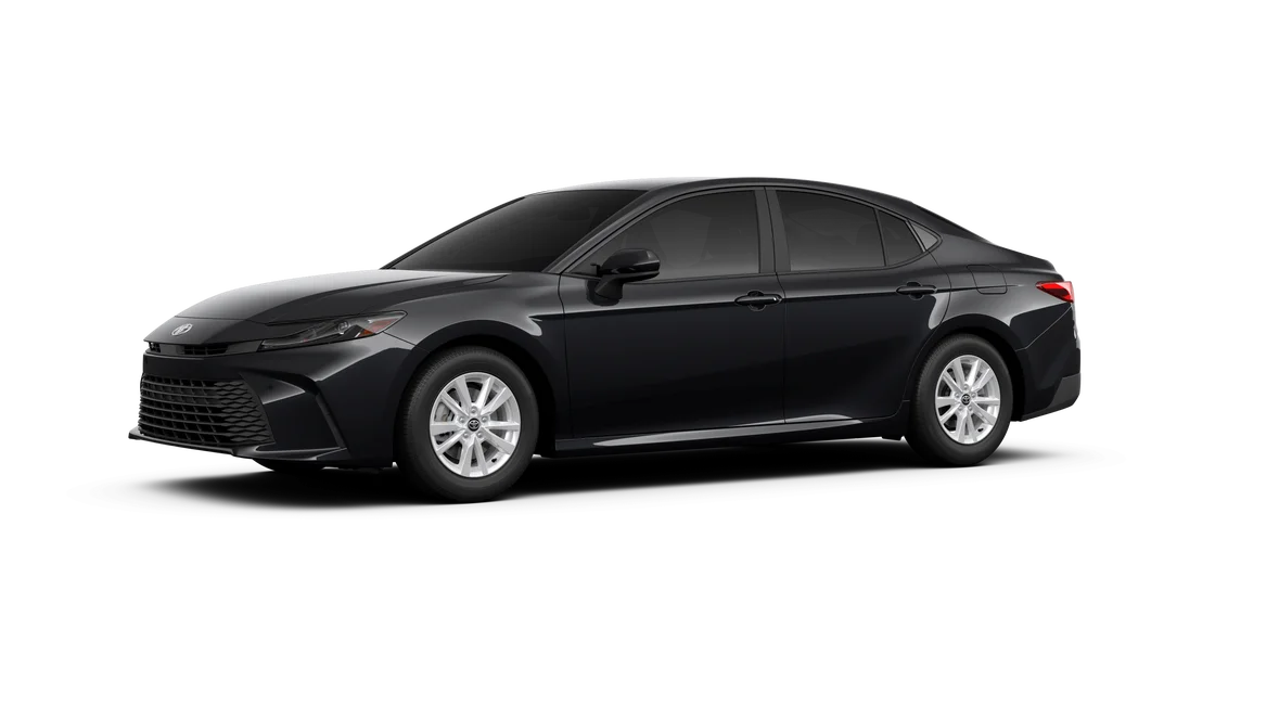 New 2026 Midnight Black Metallic Toyota LE image 24