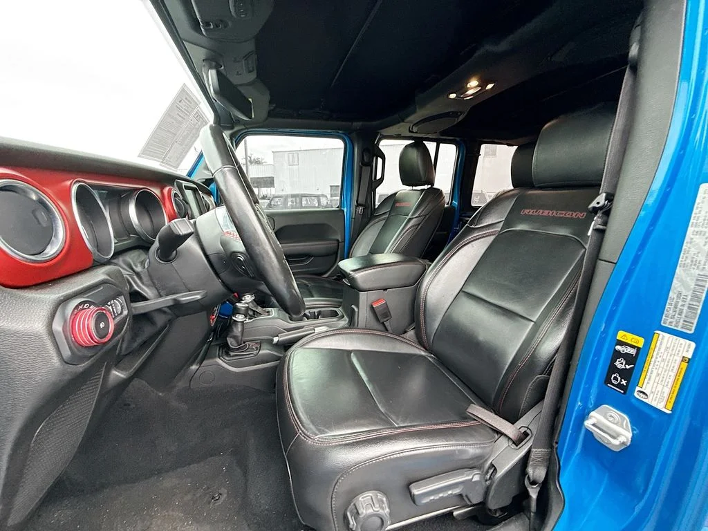 Used 2022 Blue Jeep Unlimited Rubicon image 23