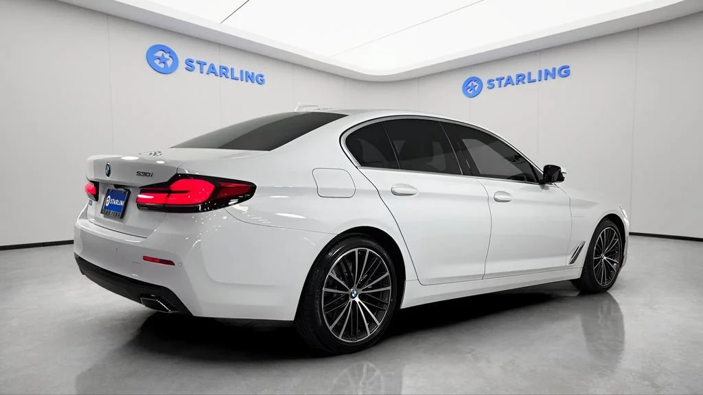 Used 2021 White BMW 530i image 9