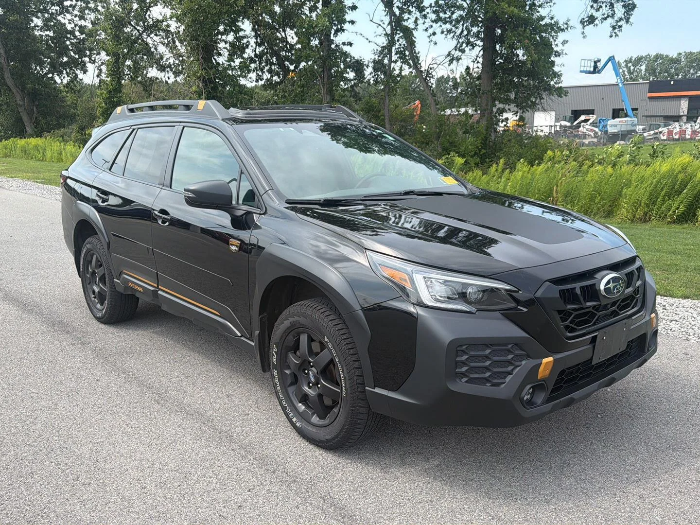 Used 2024 Crystal Black Silica Subaru Wilderness image 2