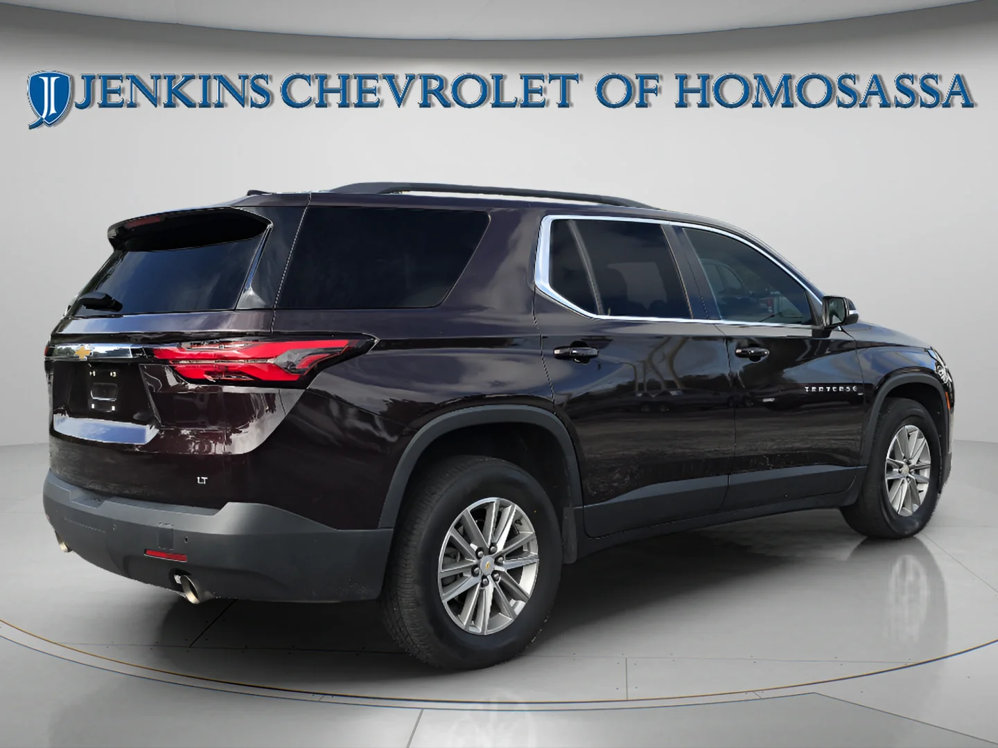 Used 2022 Black Cherry Metallic Chevrolet LT Leather image 4