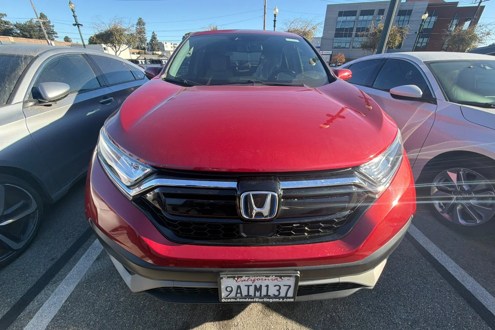 Certified Used 2022 Red Honda EX-L image 3