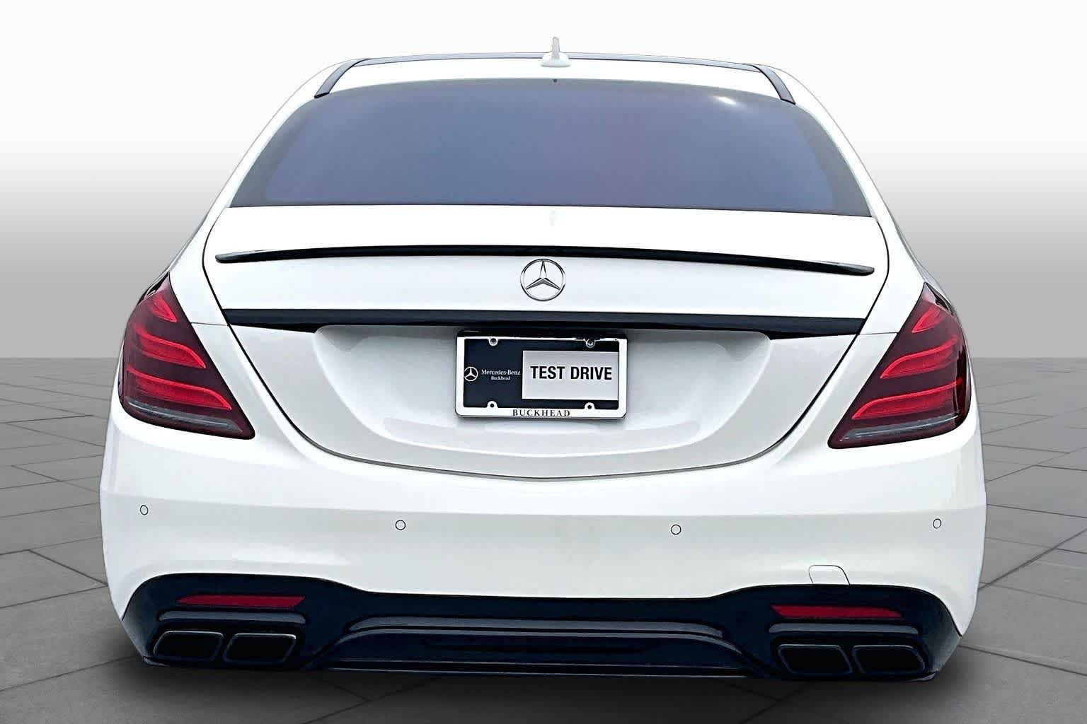 Used 2020 designo Diamond White Mercedes-Benz AMG® S 63 image 5