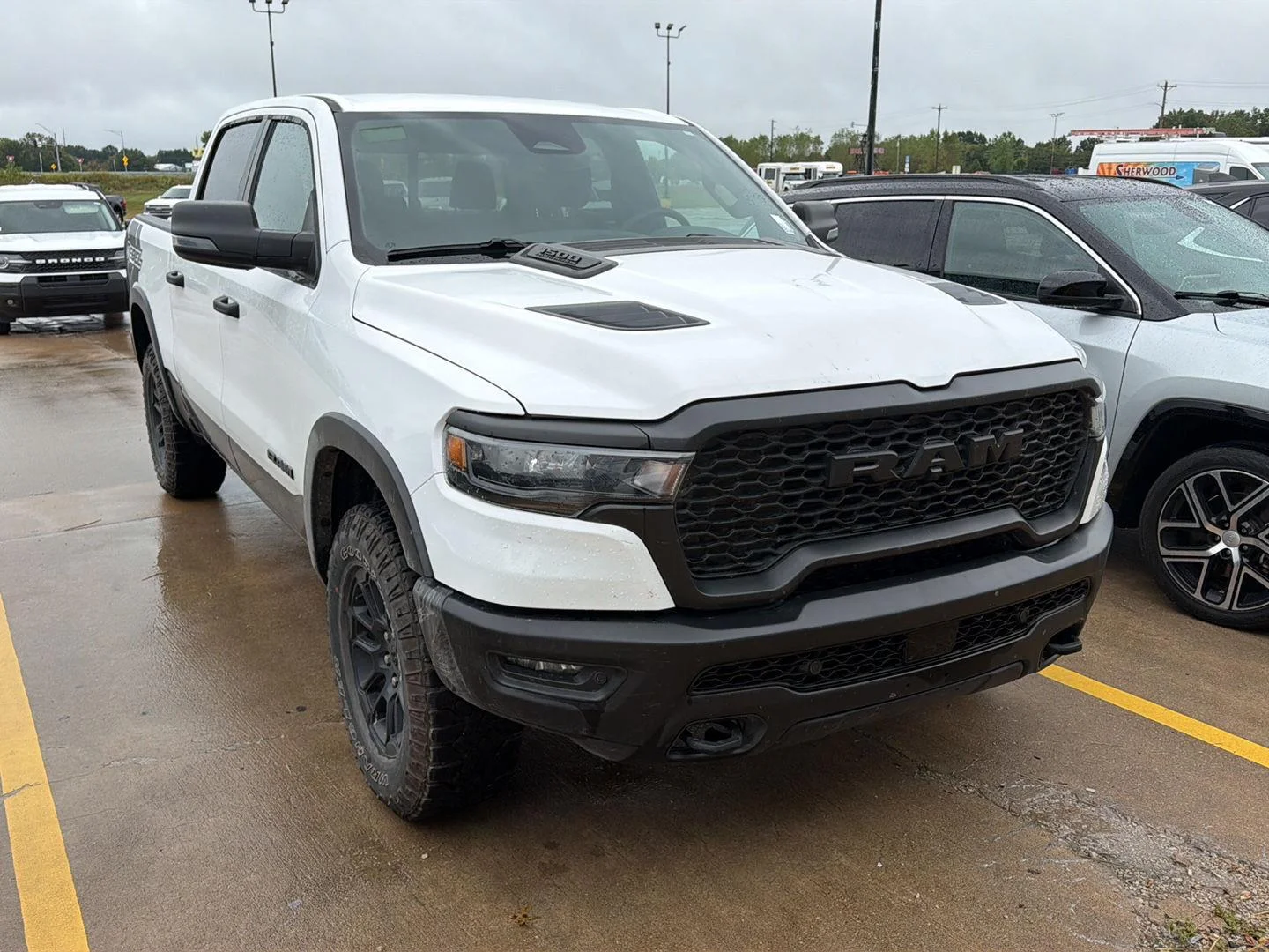 Used 2026 Bright White Clearcoat Ram Rebel image 2