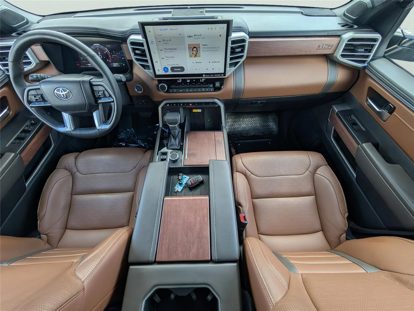 Used 2024 Celestial Silver Metallic Toyota 1794 Edition Hybrid image 28
