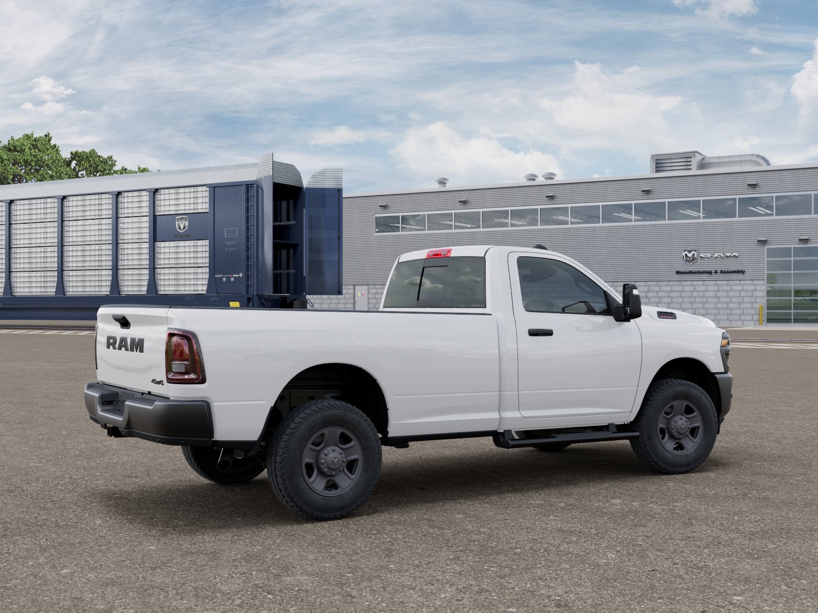 New 2026 Bright White Clear-Coat Exterior Paint RAM Tradesman image 30
