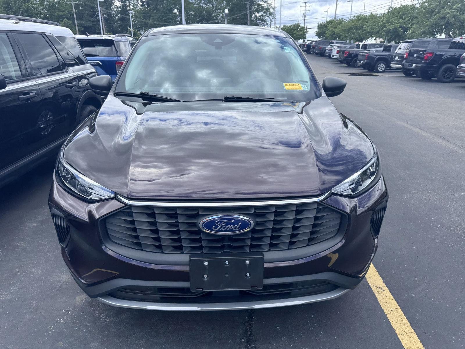 Used 2023 Cinnabar Red Ford Active image 2