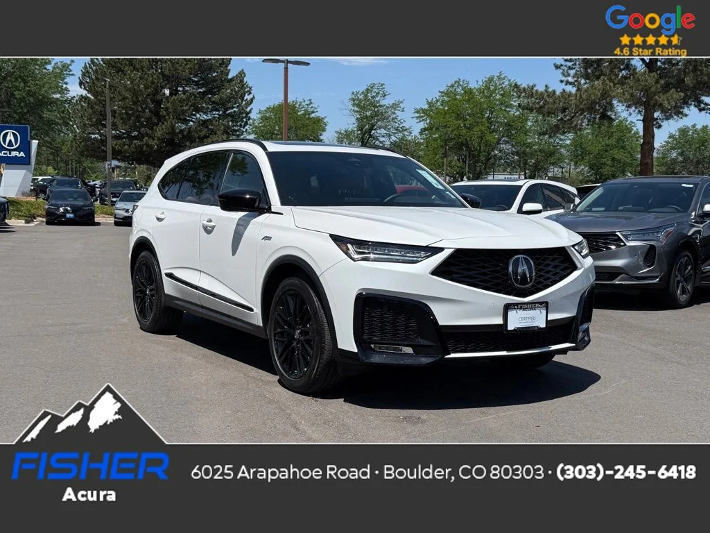 Certified Used 2026 Solar Silver Metallic Acura A-Spec Advance Package image 1
