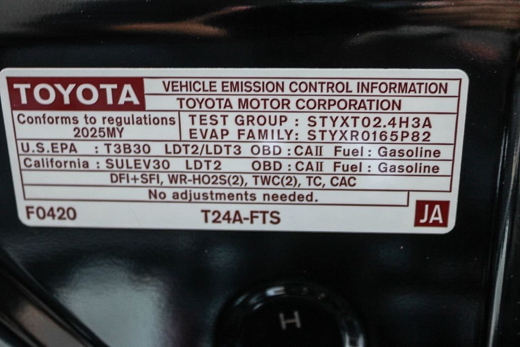 Used 2025 Black Toyota TRD Sport image 28