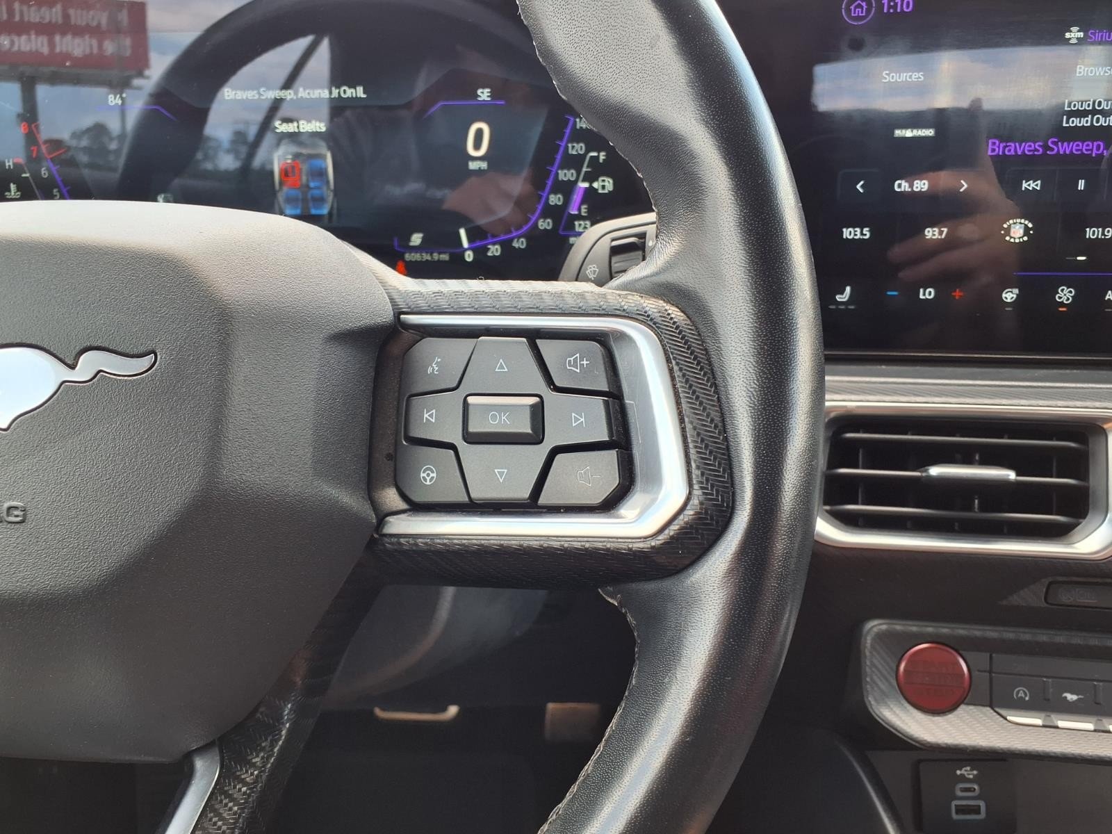 2024 Ford Mustang EcoBoost Yellow at Texan GMC Buick