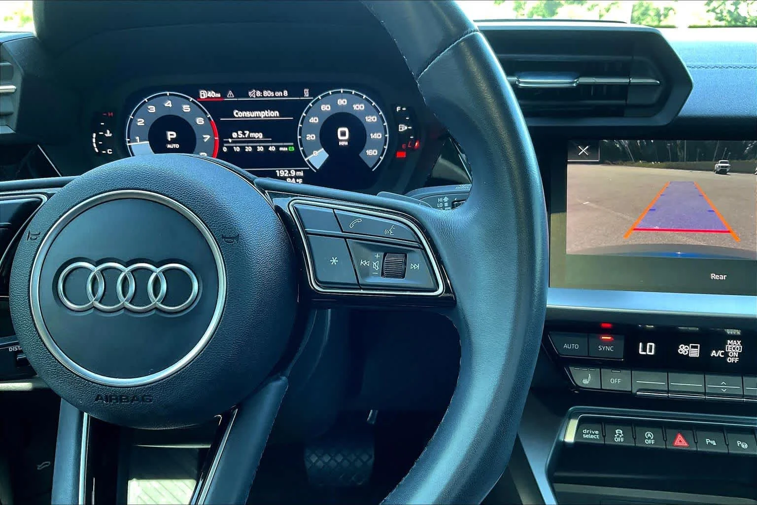 Used 2023 Navarra Blue Metallic Audi Premium image 49