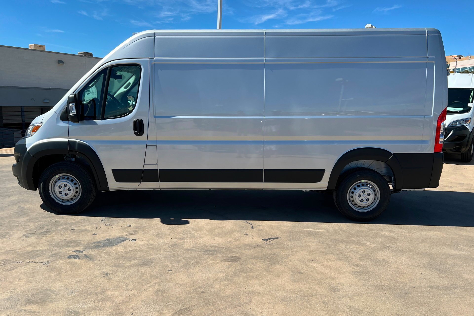 New 2026 Bright Silver Metallic Clear-Coat Exterior Paint RAM Tradesman image 2