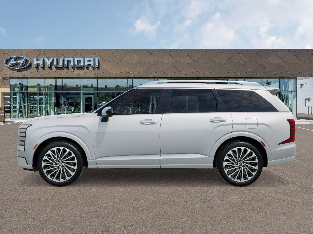 New 2027 Creamy White Pearl Hyundai Calligraphy image 3