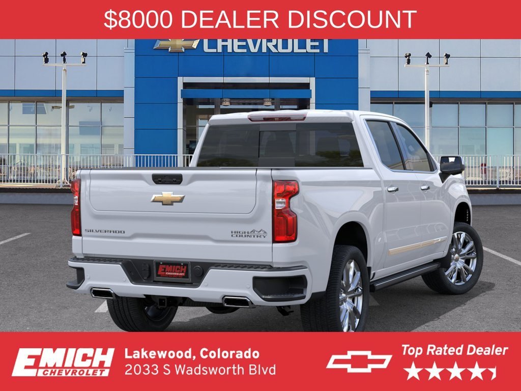 New 2026 Polar White Tricoat Chevrolet High Country image 9