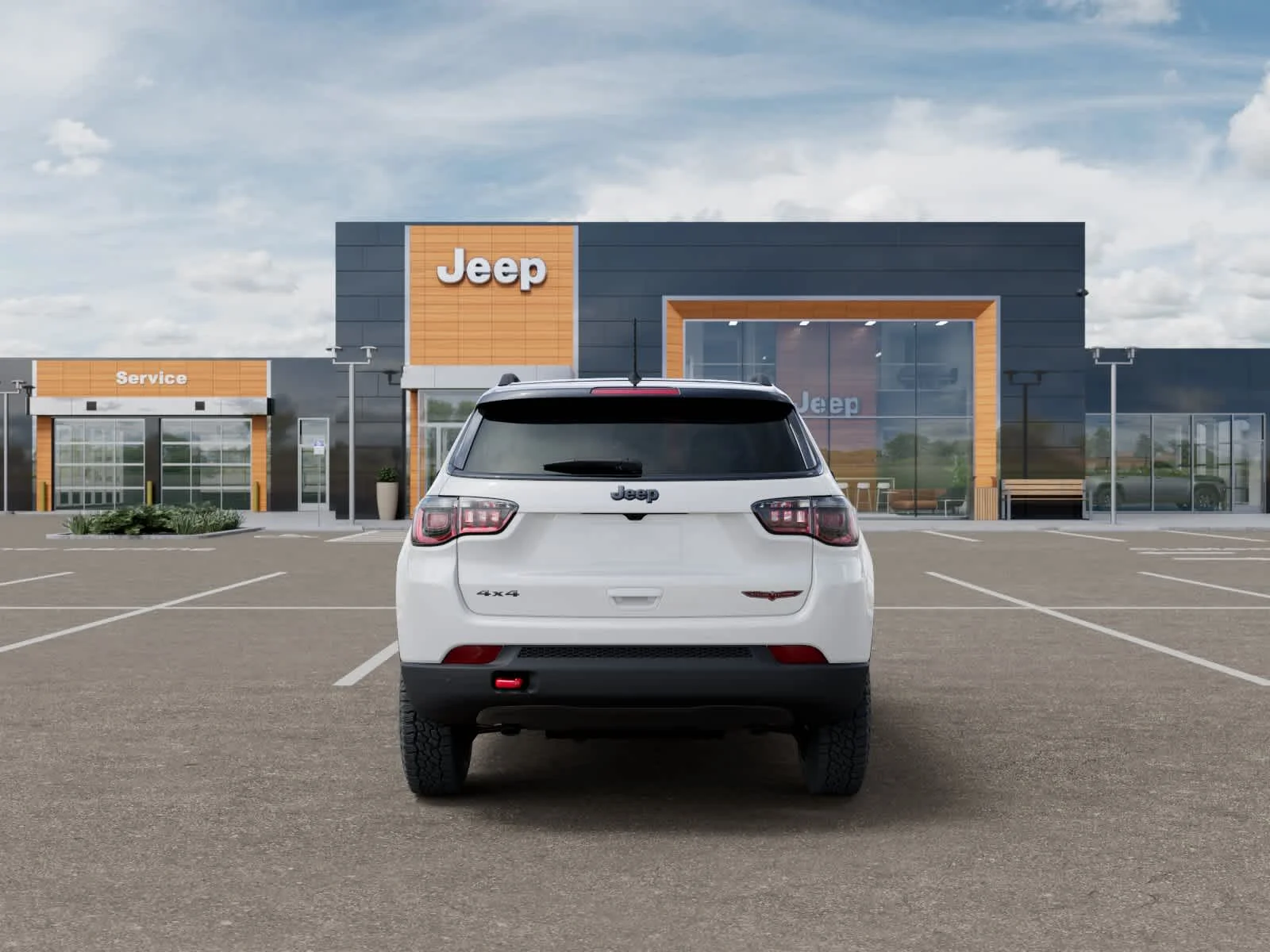 New 2026 Bright White Clearcoat Jeep Trailhawk image 7