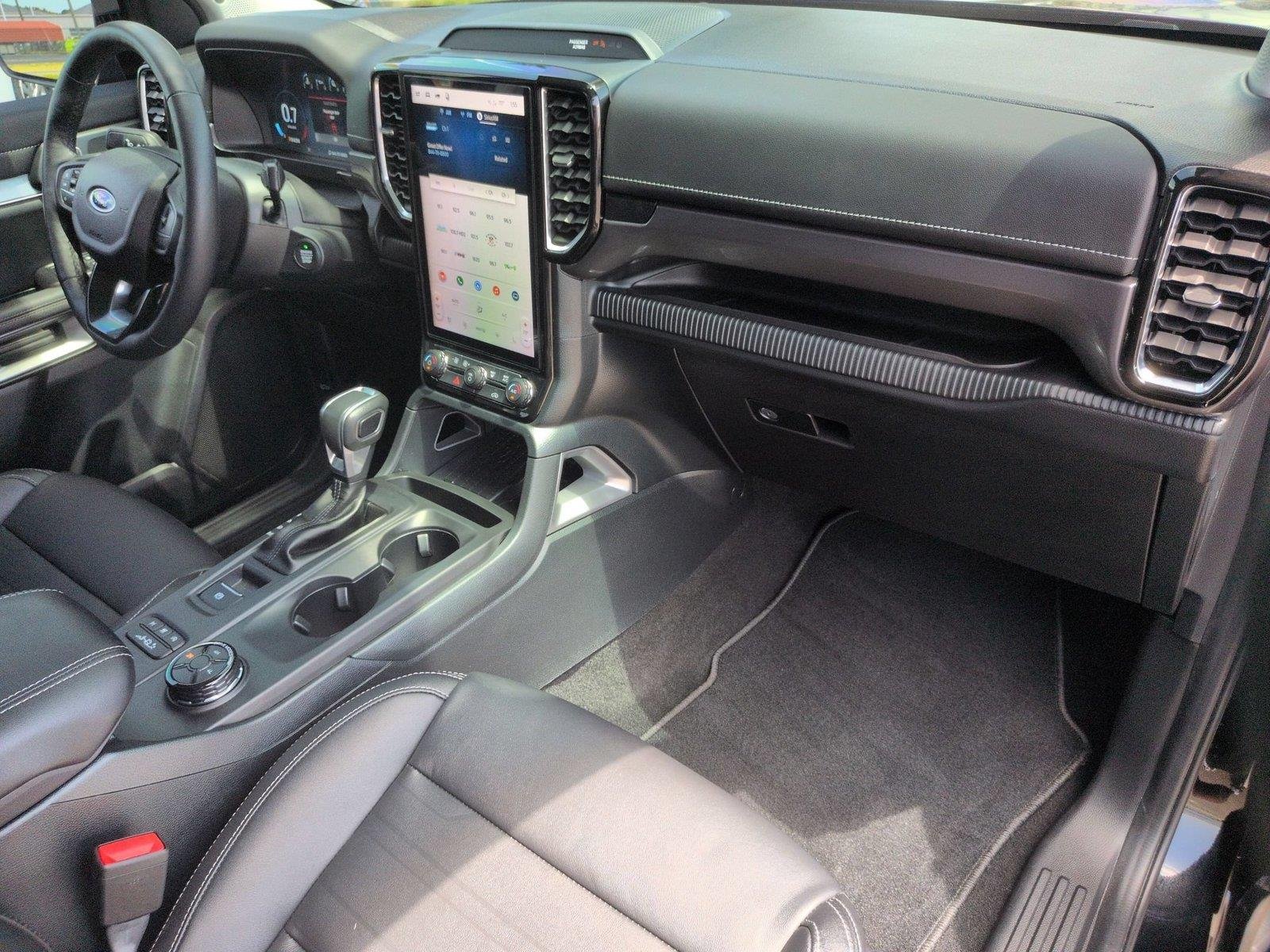 Used 2025 Shadow Black Ford LARIAT image 38