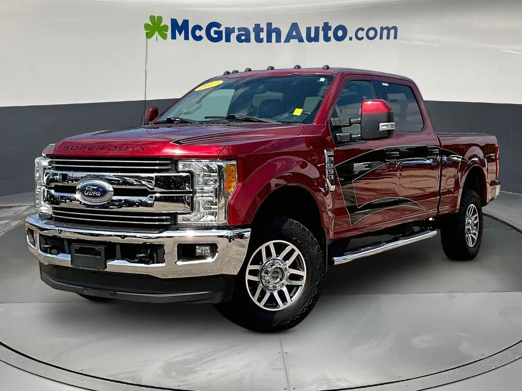 Used 2017 Red Ford Lariat image 3
