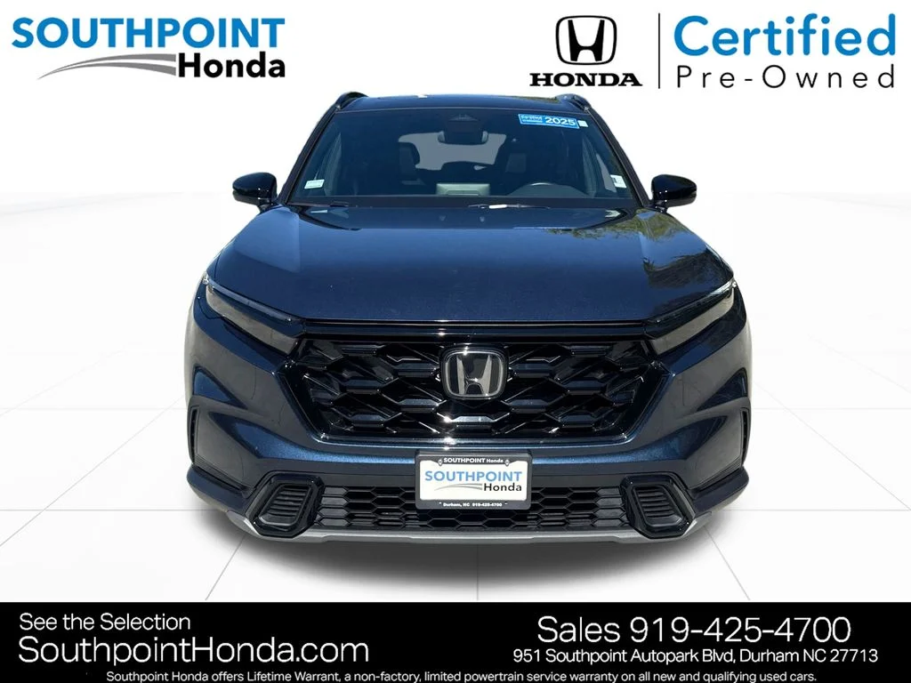 Certified Used 2025 Canyon River Blue Metallic Honda Sport image 2