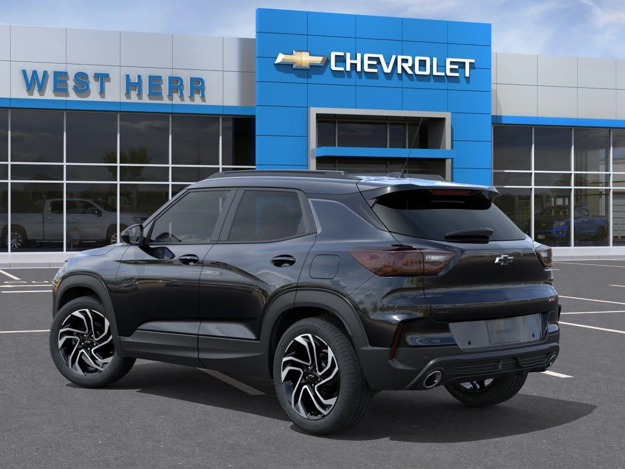 New 2026 Mosaic Black Metallic Chevrolet RS image 3
