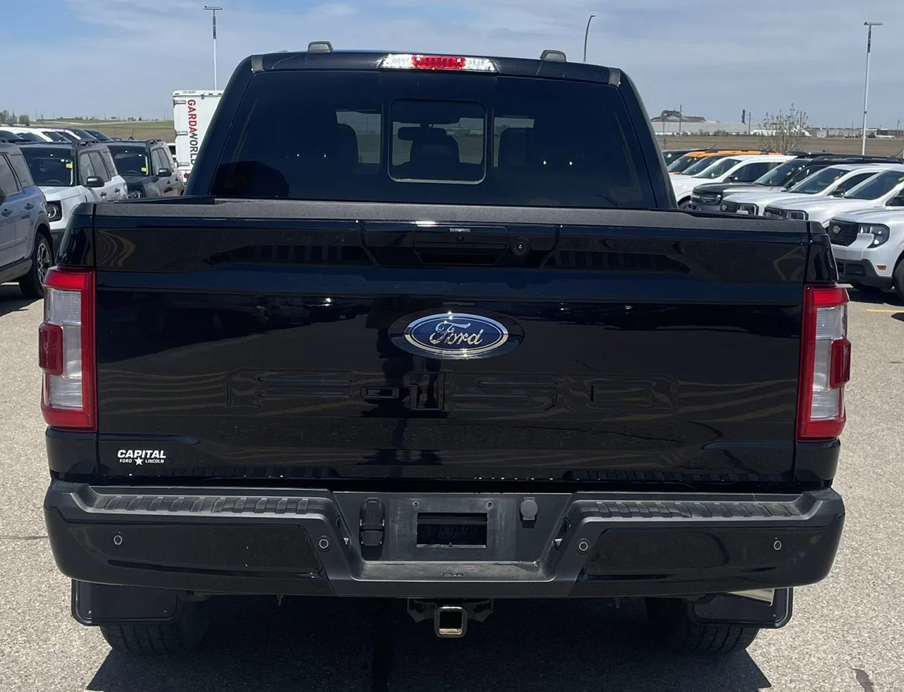 Used 2023 Black Ford LARIAT SuperCrew   **New Arrival** image 4