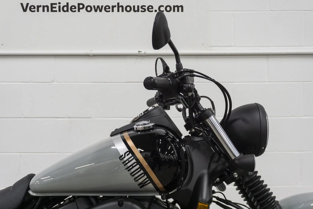 New 2025 DEEP PEARL GRAY Honda Powersports Phantom ABS image 12