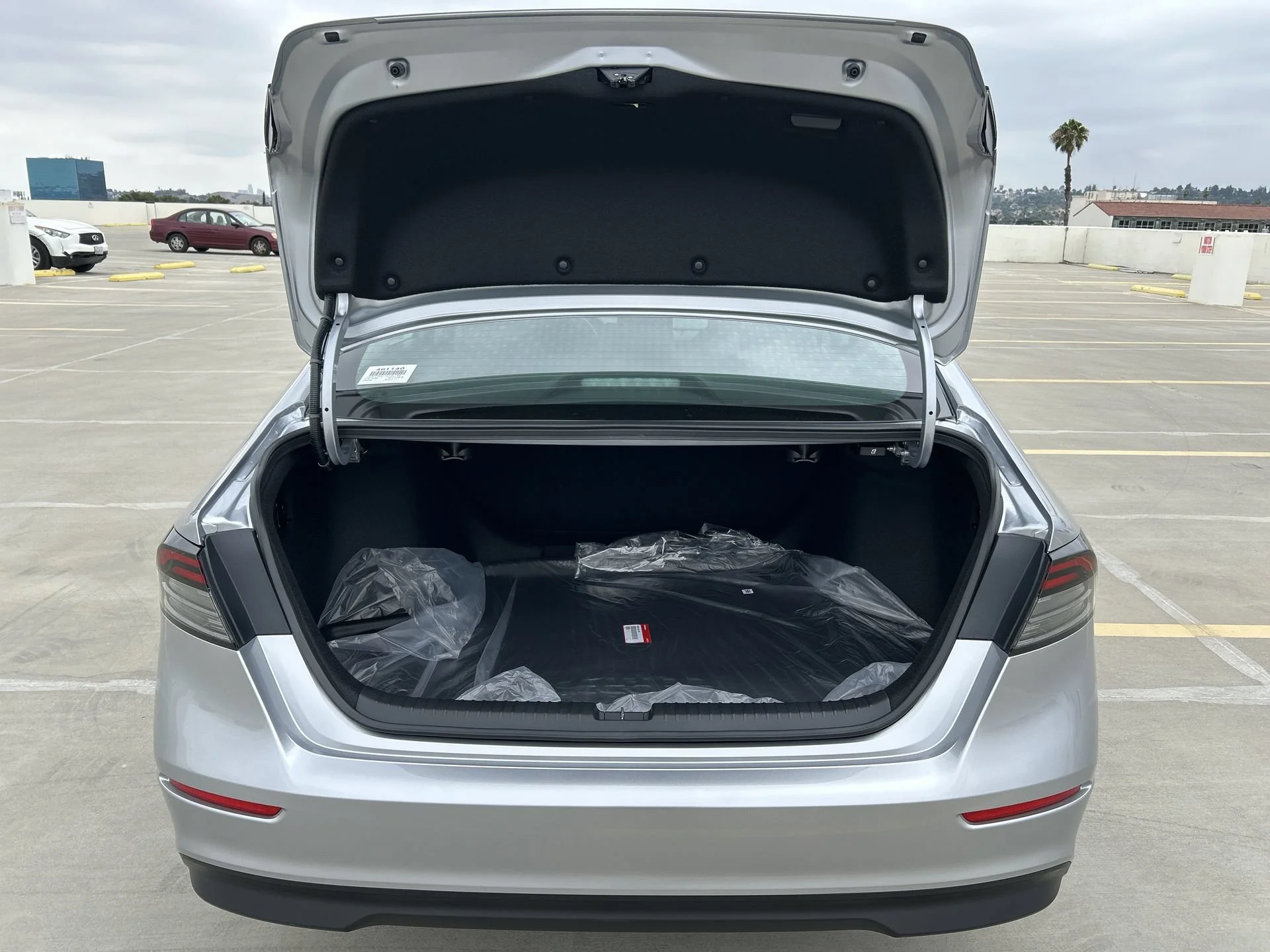 New 2026 Solar Silver Metallic Honda LX image 19